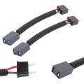 Tomall H7 Light Blub Connector Socket Adapter 12cm 5inch Extension Cable 