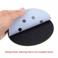 Uxcell 10pcs 5 Inch 8 Hole Hook And Loop Sanding Disc 5000 Grit Flocking Sandpaper Random Orbital Sander Paper Gray