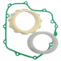 Caltric Clutch Friction Plates And Gasket Kit Compatible With Kawasaki Eliminator 250 El250 1988-1994