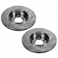 Brake Pads And Rotors Set Rear With Solid Semi-metallic All-weather Fits 2000 Bmw 328ci
