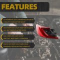 Dasbecan Left Driver Side Led Outer Tail Light Assembly For 2025-2026 Toyota Camry Xle Xse Rear Lamp Replacement Replace
