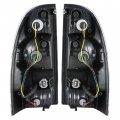 Labwork 1 Pair Clear Lens Tail Lights Replacement For 2005-2015 Toyota Tacoma Rear Brake Lamps Assembly Driver And Passenger