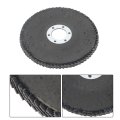 10pcs 4 5 In X 7 8 60 Grit Aluminum Oxide Flap Discs For Angle Grinder Grinding And Sanding Wheels Metal Wood Plastic