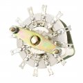 Uxcell 2p5t 2 Pole 5 Throw 1 Deck Band Channel Rotary Switch Selector