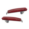 Secosautoparts Rear Bumper Reflector Lamp Light Left Right Red Lens Compatible With Nissan Sentra 2013 2014 2015 2016 2017 2018