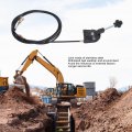 Excavator Throttle Cable Handle Manual Motor Control Heavy Equipment Accessories Engine Parts Electric Bike Push Mini Bike3 5 M