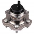Rear Wheel Hub Assembly Fit For 2006-2018 Toyota Rav4 2010-2012 Lexus Hs250h 2015-2016 Nx300h 2015-2017 Nx200t 5 Lugs W Abs