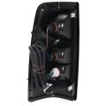 Chevy Silverado Tail Light Assembly 2004 2005 2006 2007 Fleetside 1500 2500 3500 Single Rear Wheel Dark Trim Passenger Side 