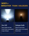 Everbrightt 50-pack Mix 5 Colors White Blue Red Yellow Green Ba9s 182 257 363 W6w 1 Smd Convex Led Bulb Clearance Wedge Plate