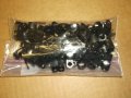 Approximately 90 3 8 Nylon Black Cable Clamps For Custom Chopper Builders