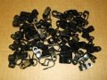 Approximately 90 3 8 Nylon Black Cable Clamps For Custom Chopper Builders