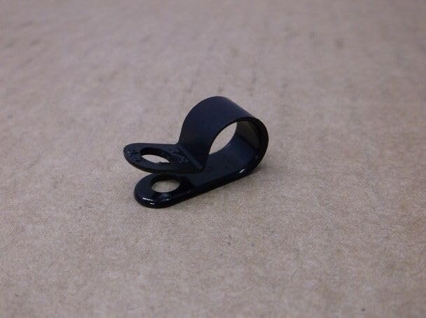 Approximately 90 3 8 Nylon Black Cable Clamps For Custom Chopper Builders