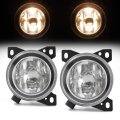 Hecasa Fog Light W Bulb Pair For 2008-2020 Kenworth T660 2008-2015 Peterbilt 579 587 Front Bumper Lamp Replacement P541062100 