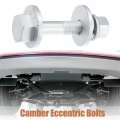 Uxcell 2 Set Eccentric Alignment Camber Bolt For Hyundai Kia 2011-2016 No 546403r000 Suspension Control Arm Cam Adjustment Nut