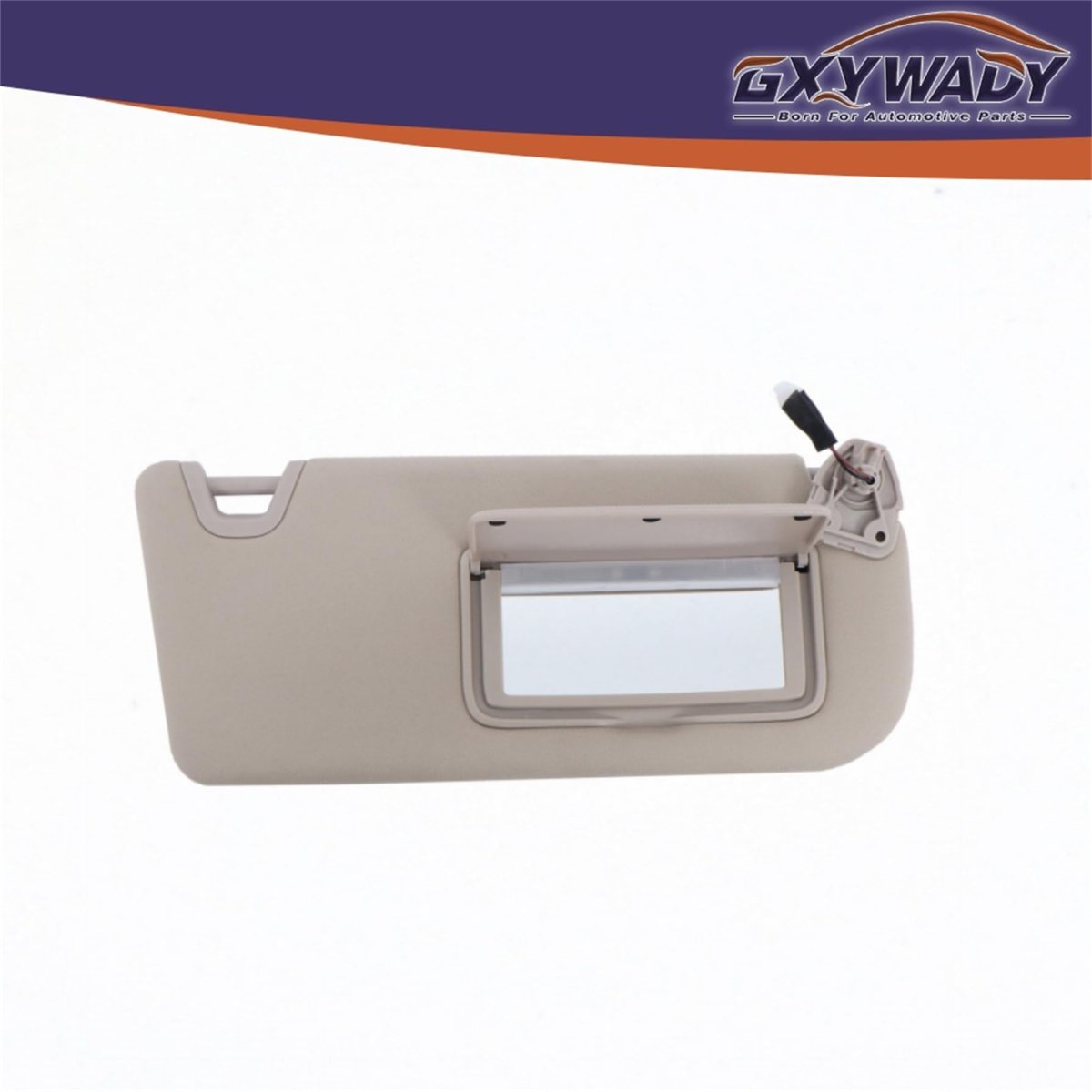 Right Passenger Side Sun Visor With Lights Replacement For Altima 2019 2020 2021 2022 2023 2024 96400-6ca3c Beige