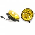 Hecasa Pair Yellow Glass Fog Lights Lamps Compatible With 2002-2003 Subaru Impreza Rs Wrx Halogen Bulbs Replacement For