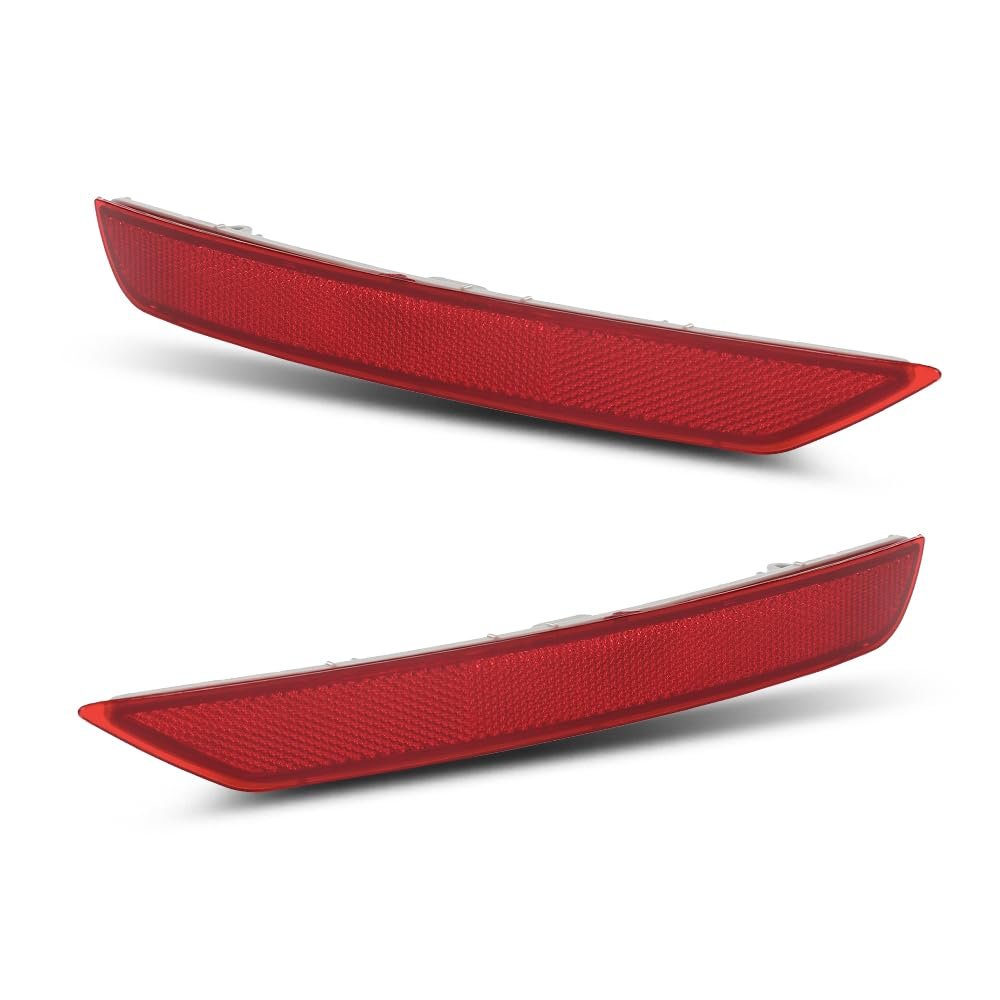 Rear Bumper Reflector Light Lamp Driver Passenger Side 2pcs For Subaru Forester 0l 2 5l 2009-2018 84281sc000 84281sc010 Red