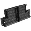 Front Radiator Air Shutter Grille For 2019 2021 Chevy Chevrolet Silverado And Gmc Sierra 1500 Denali Black Plastic Performance