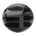 Fo1038145 Front Fog Light Cover Compatible With Ford Ranger 2008-2011 Driver Left Side Smooth Black