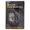 Niche Brake Pad Set For Harley-davidson Sportster 1200 883 Xl883c Xl1200c Iron 42831-04a Front Rear Organic