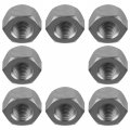 Caltric 8x Front Or Rear Wheel Lug Nut Compatible With Honda Atc200x 1986-1987 M10x1 25