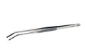 Aven 18492 Blunt Serrated General Purpose Tweezer Stainless Steel 10 Length 