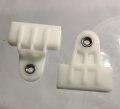 Door Glass Window Track Clips For Frontier D22 1998 To 2004 Pair Of Black Replacement Aftermarket Parts 