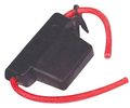Bussmann Hhx In-line Maxi Fuse Holder With Cover 32v 60a 6 Wire Leads 1 Pack Black 