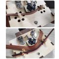 Idili Manual Tank Type Wood Plate Bender Micro Screw Lead Diy Bending Machine Sailboat Modeling Set