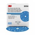 3m Hookit Blue Abrasive Discs 36184 Multi-hole 6 In 800 Grade Pack Of 50 Virtually Dust-free For Auto Sanding Body Repair