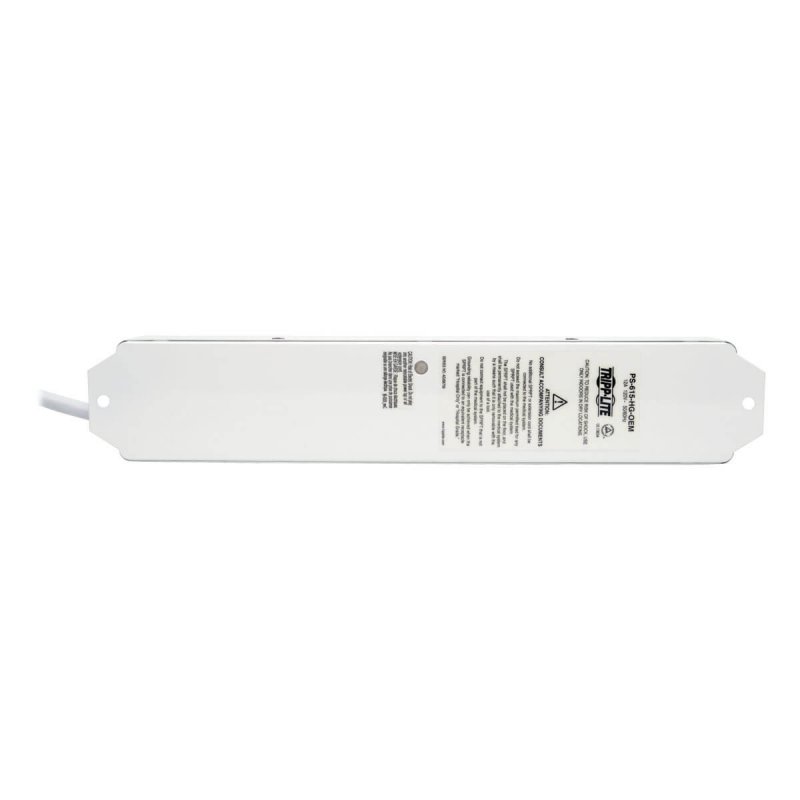 Tripp Lite Safe-it Power Strip 6 Outlet Ul 1363a Patient-care Vicinity White Ps-615-hg-oem