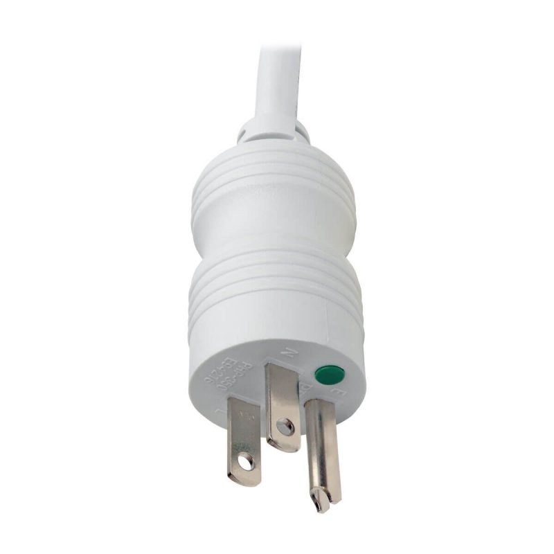 Tripp Lite Safe-it Power Strip 6 Outlet Ul 1363a Patient-care Vicinity White Ps-615-hg-oem