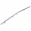 Kuafu Bumper Grille Hood Trim Compatible With 2004-2005 Acura Tsx Replacement For Ac1235100 75120sea003 Chrome Molding Panel