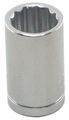 Westward 10e876 Socket Standard 1 4 In Dr 12 Pts 5mm 