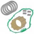 Caltric Clutch Friction Steel Plates And Gasket Kit Compatible With Honda Fourtrax Trx250a 1985 1986 1987