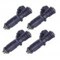 Set Of 4pcs Fuel Injectors Compatible With 5wy-2805a For Kia Pride