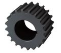 Moroso 23543 24 Tooth Dry Sump Oil Pump Drive Pulley 