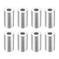 8pcs Aluminum Spacer 3 4 Od X 5 16 Id 1-1 Length Screw Standoff Bushing Plain Finish Unthreaded Round Metal For Screws Bolts 