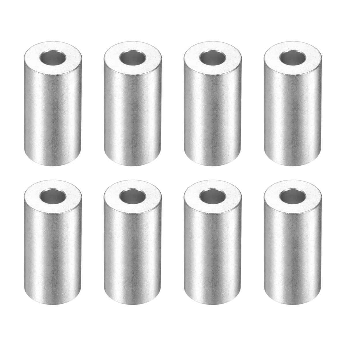 8pcs Aluminum Spacer 3 4 Od X 5 16 Id 1-1 Length Screw Standoff Bushing Plain Finish Unthreaded Round Metal For Screws Bolts