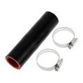 1 Set Straight Coupler Silicone Hose 25mm 0 98 Id 127mm 5 Length 0a Car Coolant With Clamps 3-ply 4mm Thick Air Intake Turbo 
