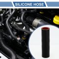 1 Set Straight Coupler Silicone Hose 25mm 0 98 Id 127mm 5 Length 0a Car Coolant With Clamps 3-ply 4mm Thick Air Intake Turbo