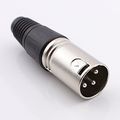 10 Pairs Male Female 3-pin Xlr Mic Microphone Audio Cable Plug Connectors
