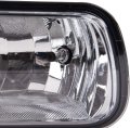 Front Bumper Fog Lights For Dodge Ram 1500 2009-2010 Ram 2500 3500 2011-2012 Driving Lamps W Halogen Bulbs Clear Lens
