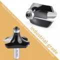 3 4 In Radius Roundover Router Bit 1 2 Shank Carbide Tipped Edge Forming Beading For Woodworking And Cnc B2304