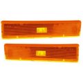 Ford F-150 F-250 Side Marker Light Front Fender Driver And Passenger Pair 1980-1986 Eotz15a201b Eotz15a201a Fo2550108 Fo2551106 