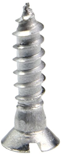 Slotted Flat Sheet Metal Screws 8 X 3 In Zinc Alloy Steel Type A Point Fully Threaded 60 Piece Set