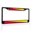 Metal Insert License Plate Frame Flag Of Sicily A Weatherproof Car Accessories Black 2 Holes Solid 
