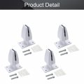 Mromax 2 80 X1 73 X3 66 Lxwxh Partition Bracket Office Desk Clip Clamp Holder Screen Support T Shape For 4-16mm Thickness 4pcs