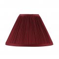 Aspen Creative 59174 Empire Uno Lamp Shade Rich Red 4 Top X 10 Bottom 7 Slant Height Slip 33mm 