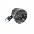 Uxcell Universal Black Mechanical Resettable Odometer Speedometer For Bike Bicycle